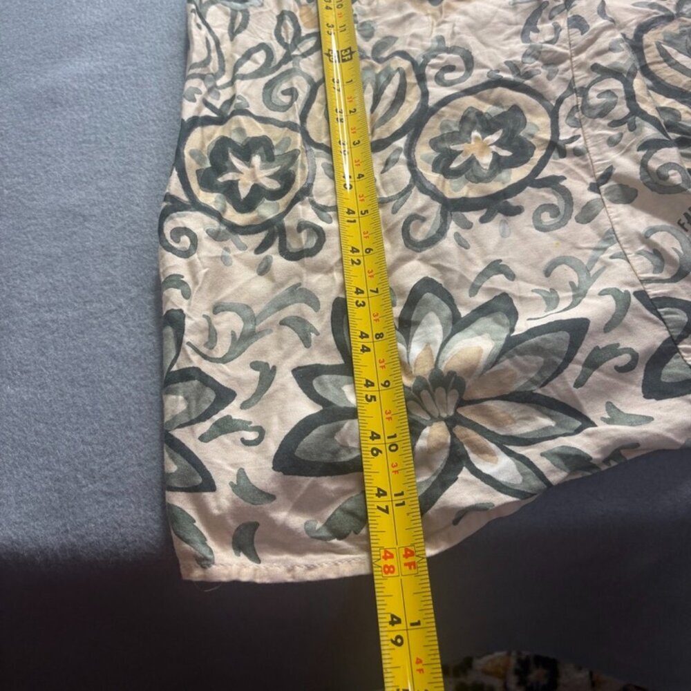 Women's FARM Rio Tropical Green Leaf Print Midi Dress size Medium - Picture 11 of 14